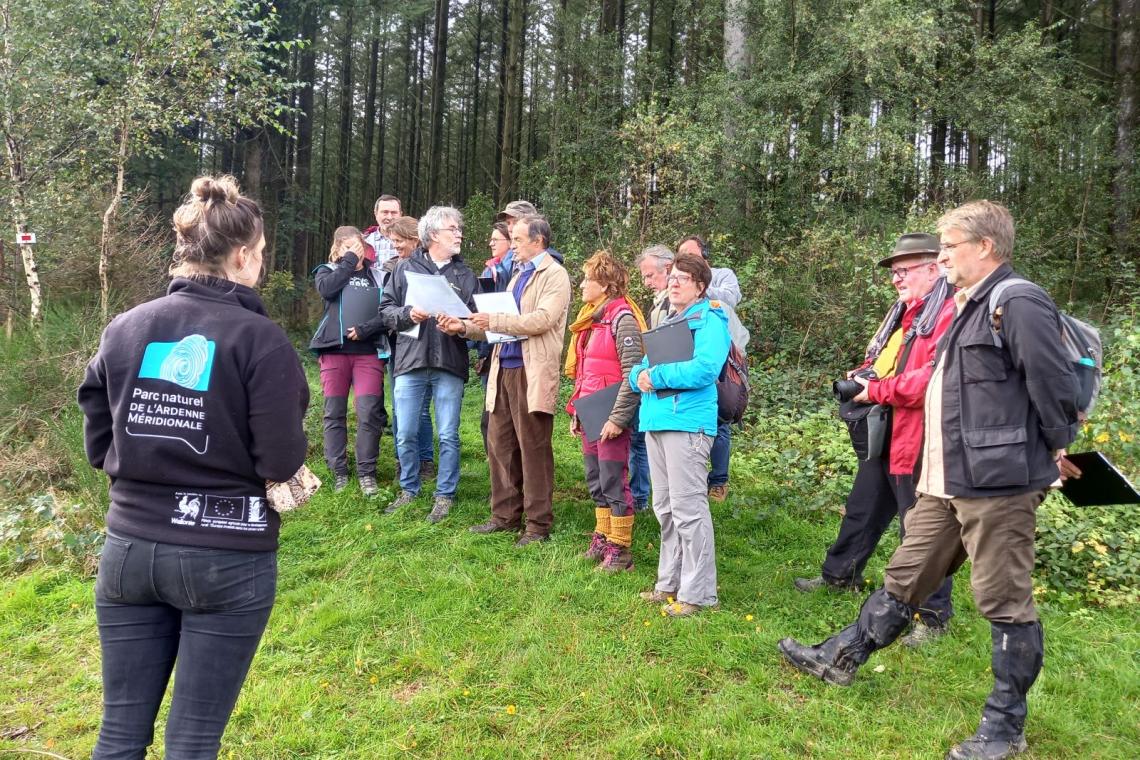 Formation des guides - Parc naturel de l'Ardenne Méridionale