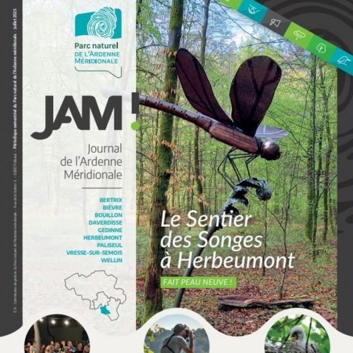 JAM ! n°14 - 14e numéro du Journal de l'Ardenne méridionale : découvrez nos projets, nos partenaires et nos actualités ! - Publications Parc Naturel Ardenne Meridionale