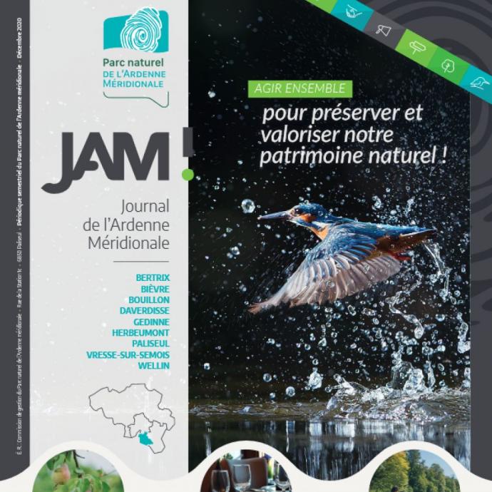 JAM ! n°5 - 5Ãšme numÃ©ro du Journal de l'Ardenne mÃ©ridionale. DÃ©couvrez nos projets, nos partenaires et nos actualitÃ©s ! - Publications Parc Naturel Ardenne Meridionale