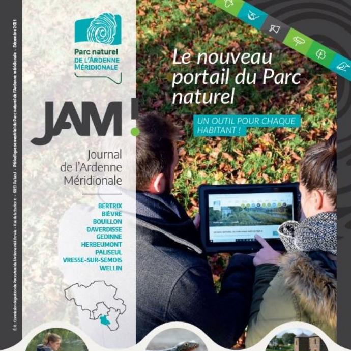 JAM ! n° 7 - 7Ãšme numÃ©ro du Journal de l'Ardenne mÃ©ridionale. DÃ©couvrez nos projets, nos partenaires et nos actualitÃ©s ! - Publications Parc Naturel Ardenne Meridionale