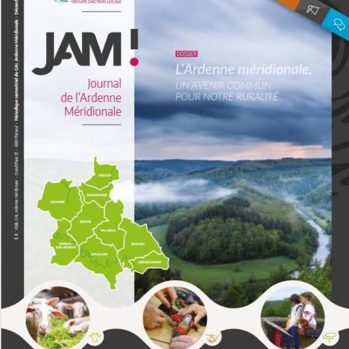 JAM ! n°1 - 1er numÃ©ro du journal de l'Ardenne mÃ©ridionale. DÃ©couvrez nos projets - partenaires et actualitÃ©s ! - Publications Parc Naturel Ardenne Meridionale