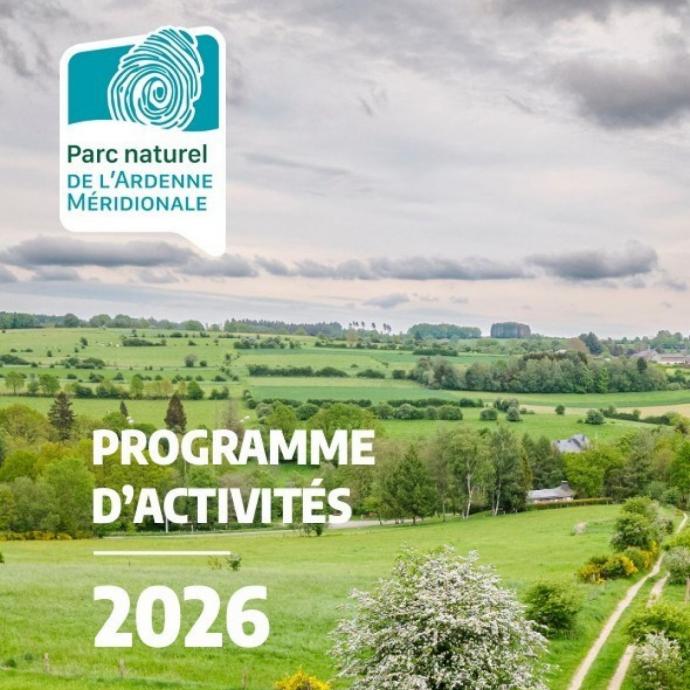 Programmes d'activités 2026 - D&eacute;couvrez les projets et initiatives que nous allons mener en 2026 ! - Publications Parc Naturel Ardenne Meridionale