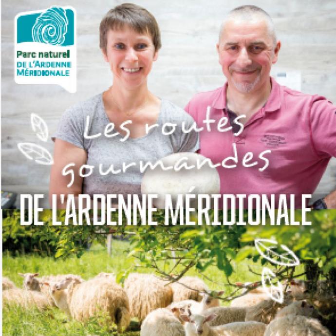 Les routes gourmandes de l'Ardenne méridionale - Nouvelle Ã©dition de la carte des producteurs, artisans et comptoirs de vente de produits alimentaires locaux ! - Publications Parc Naturel Ardenne Meridionale