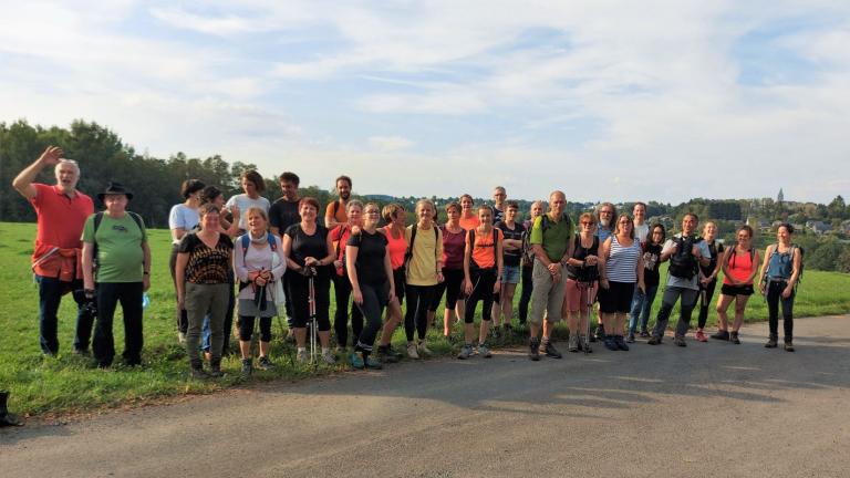 randos, tourisme, inauguration, ardenne, bertrix, herbeumont, train et sac à dos, parcours