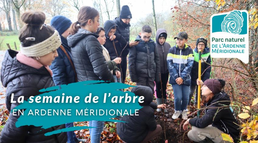 La semaine de l'arbre en Ardenne méridionale