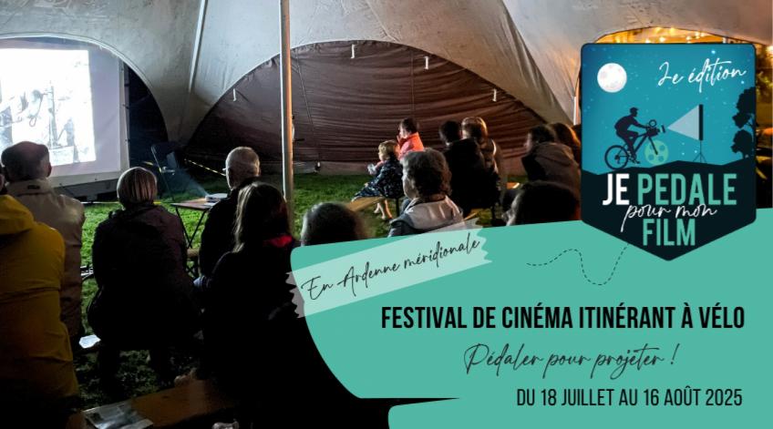 Je pédale pour mon film en Ardenne méridionale