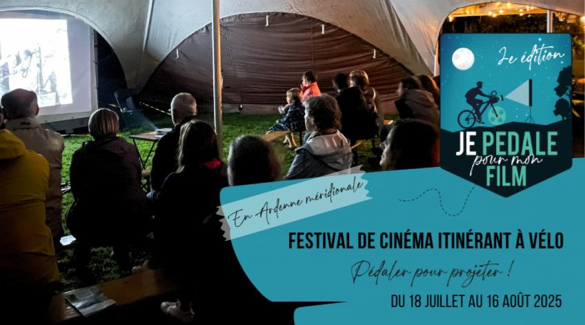 Je pédale pour mon film en Ardenne méridionale