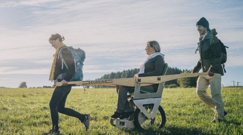 La Becasine et les sentiers adaptés - Un outil tout-terrain permettant de vÃ©hiculer des personnes Ã  mobilitÃ© rÃ©duite sur diffÃ©rents parcours - Publications Parc Naturel Ardenne Meridionale